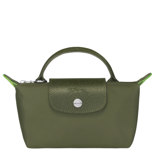 Pouch With Handle LE PLIAGE GREEN