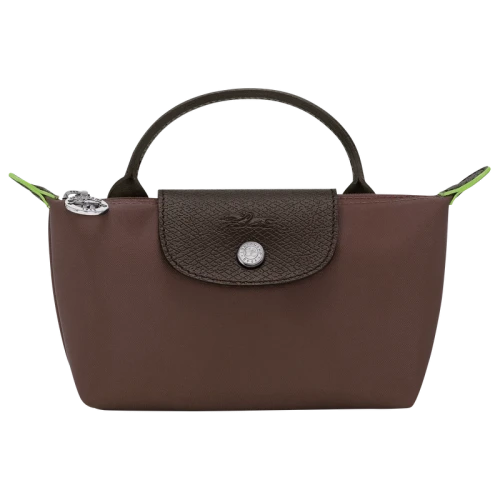 Pouch With Handle Le Pliage Green