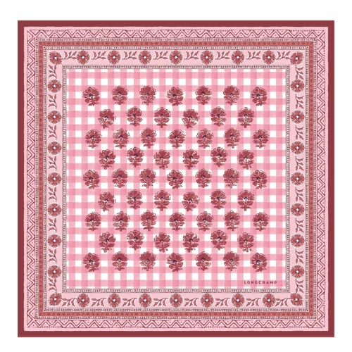 Silk Scarf 50x50 THE BUCOLIC ESCAPADE