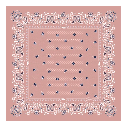 Silk scarf 50x50 French Bandana