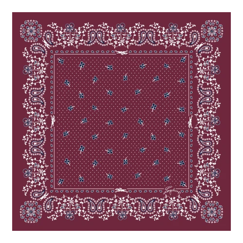 Silk scarf 50x50 French Bandana