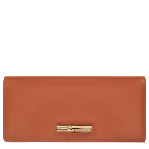 Long continental wallet Le Roseau Sleek