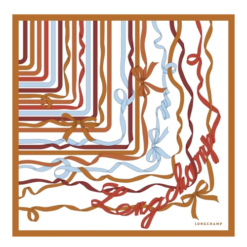 Rubans Longchamp Silk scarf 50