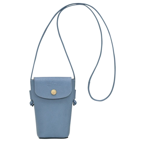 Phone case with leather lace Épure