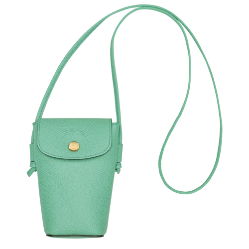 Phone case with leather lace Épure