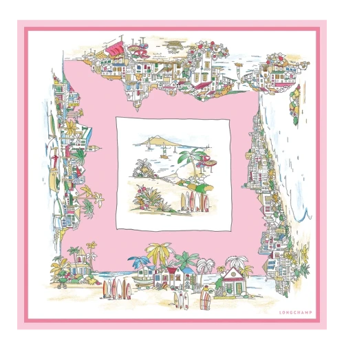 Silk scarf 70 Vivement l'Eté