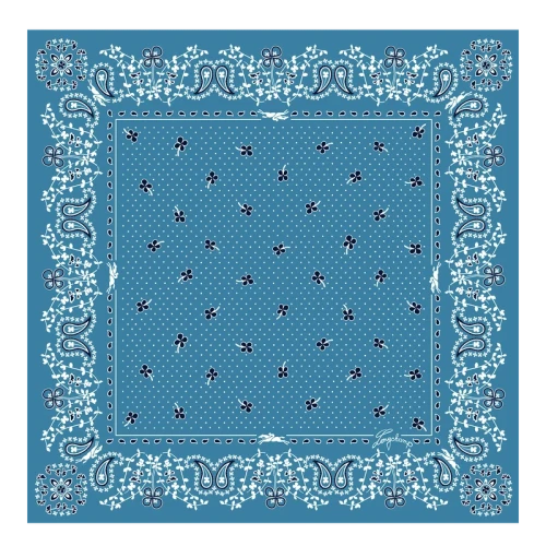 Silk scarf 50x50 French Bandana