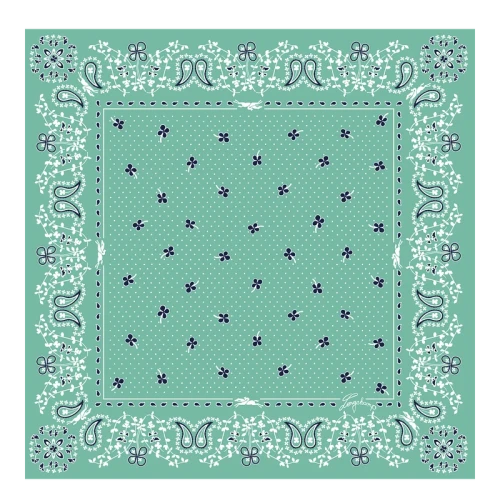 Silk scarf 50x50 French Bandana