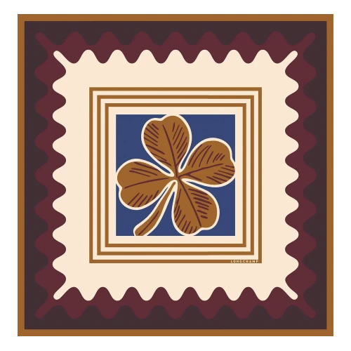 Silk scarf 70 Porte-Bonheur Longchamp