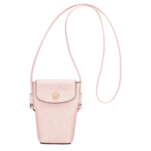 Phone case with leather lace Épure