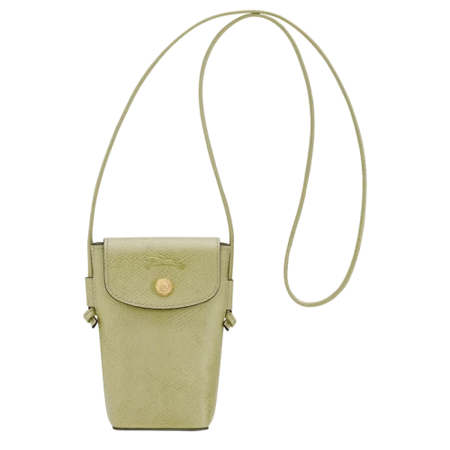 Phone case with leather lace Épure