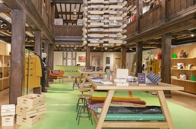 Longchamp x Gloverall An Immersive Experience at Liberty London