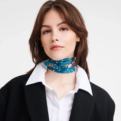 Silk Scarves Longchamp Paris Longchamp Hellas