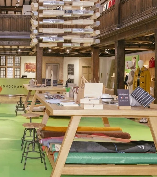 LONGCHAMP X GLOVERALL: