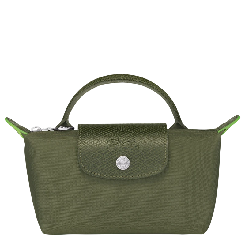 Pouch With Handle LE PLIAGE GREEN