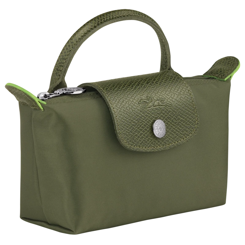 Pouch With Handle LE PLIAGE GREEN