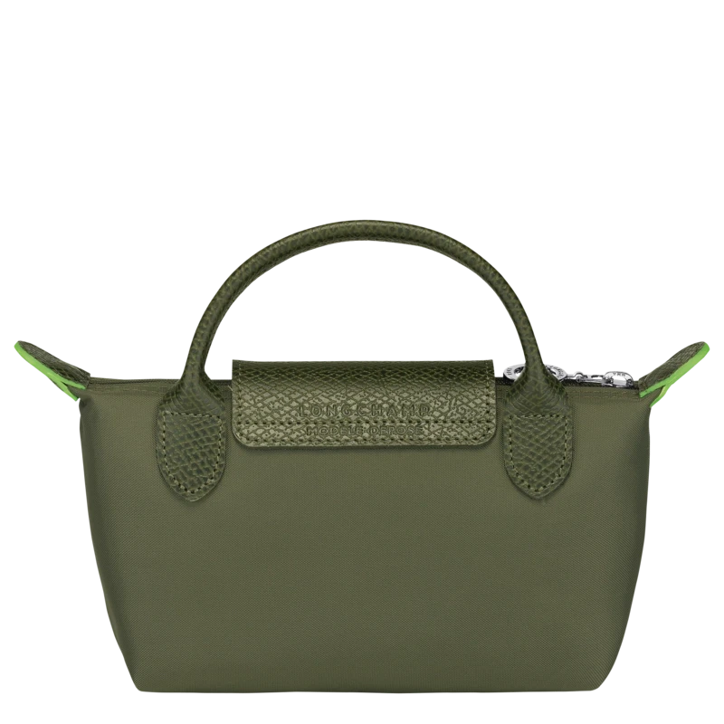 Pouch With Handle LE PLIAGE GREEN