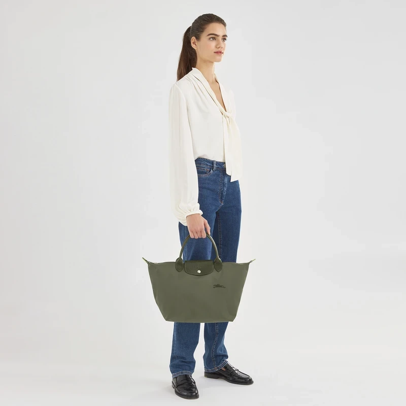 Top Handle Bag M LE PLIAGE GREEN