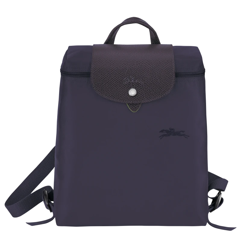 Purple longchamp sales backpack
