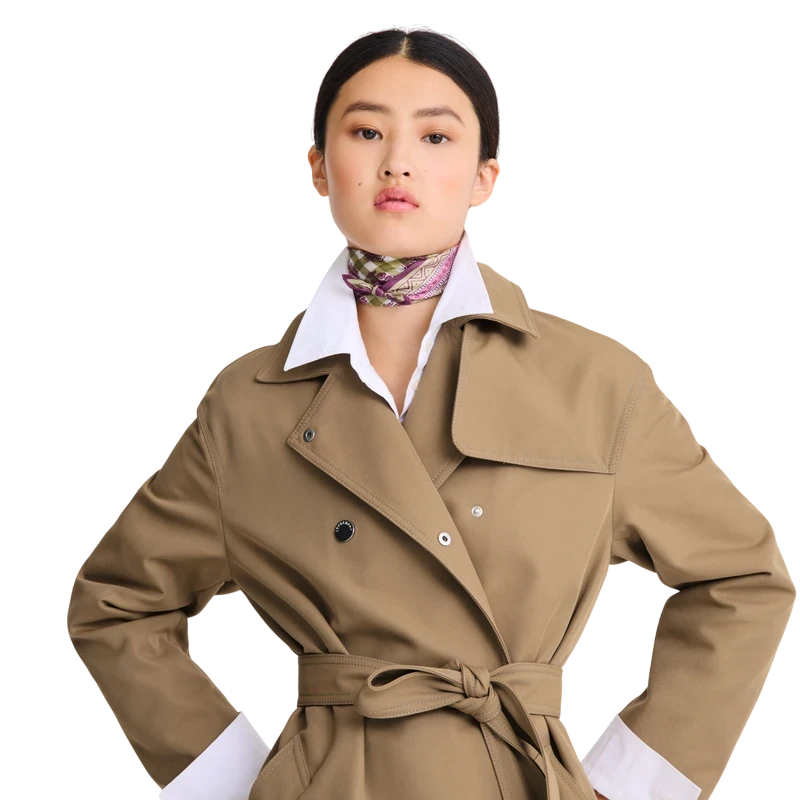 Silk Scarf 50x50 THE BUCOLIC ESCAPADE