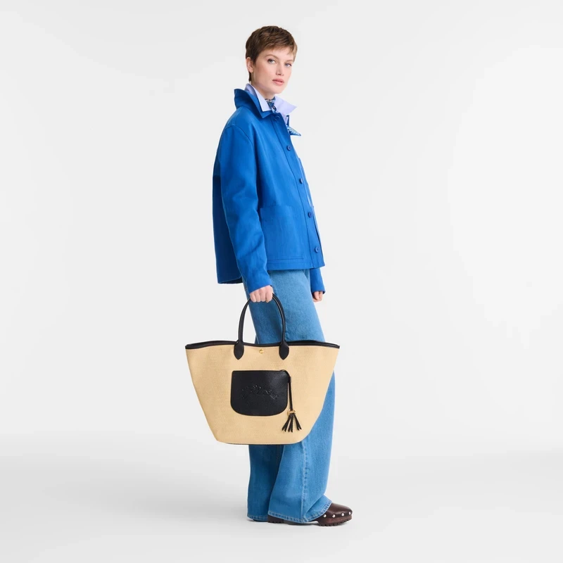 Basket bag L Le Pliage Collection