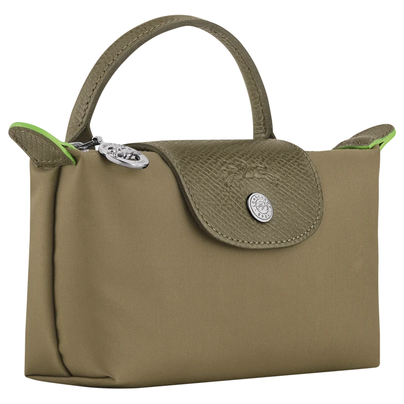 Pouch With Handle Le Pliage Green