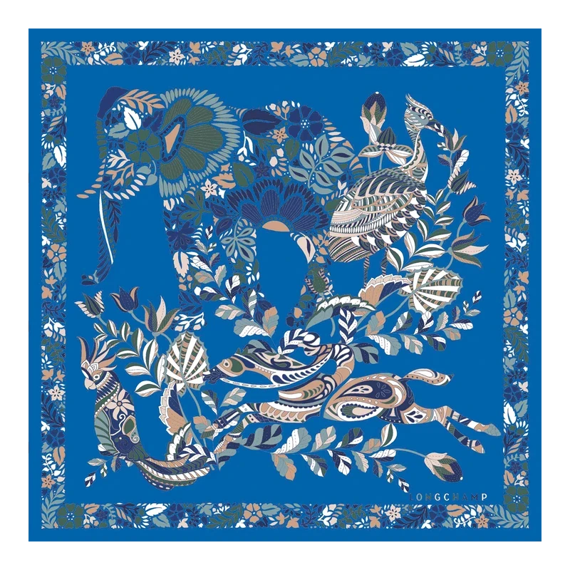 Silk Scarf 50 Forêt Longchamp