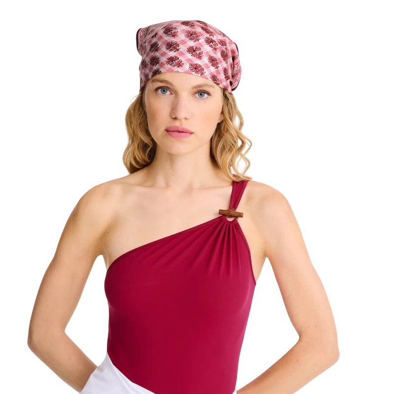 Silk Scarf 50x50 THE BUCOLIC ESCAPADE
