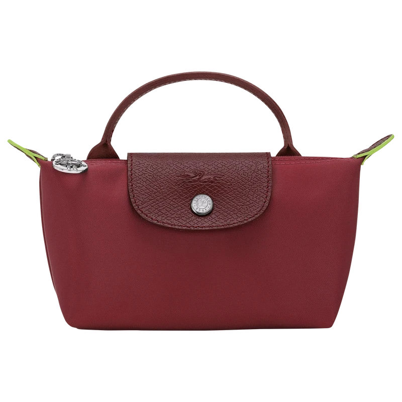 Pouch With Handle Le Pliage Green