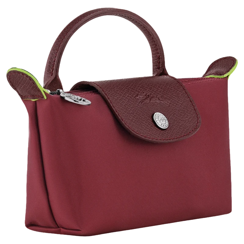 Pouch With Handle Le Pliage Green