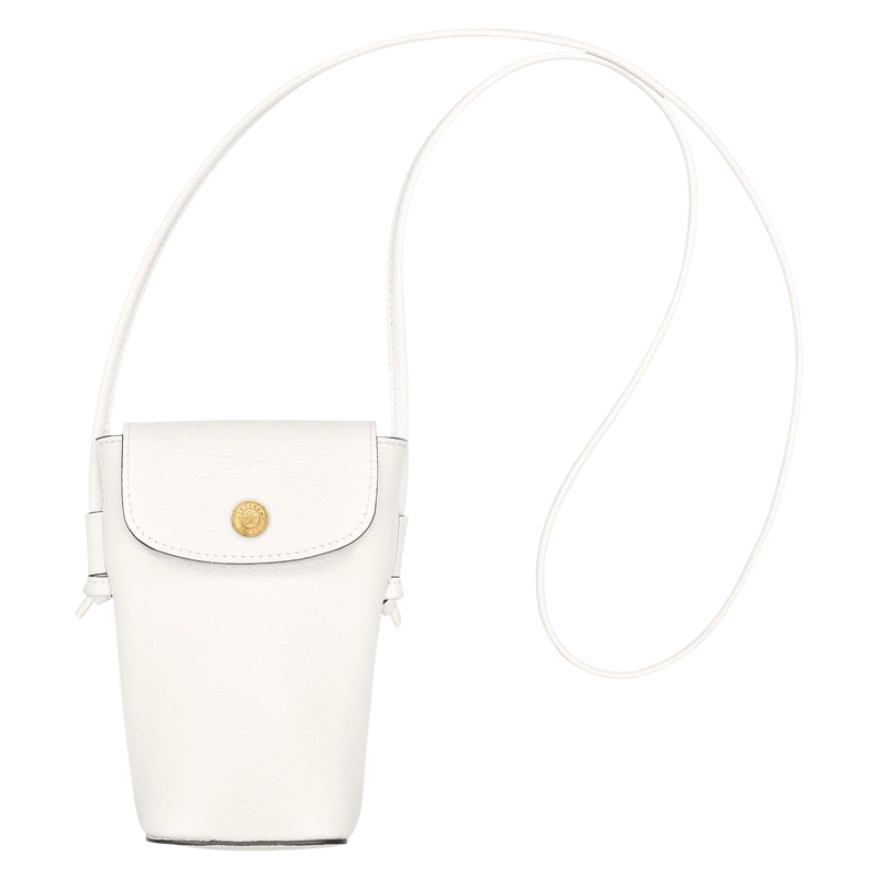 Phone case with leather lace Épure
