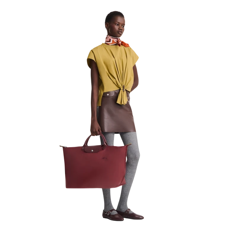 Travel Bag L Le Pliage Green