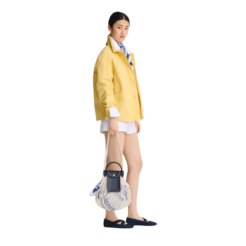 Mesh bag L Le Pliage Collection