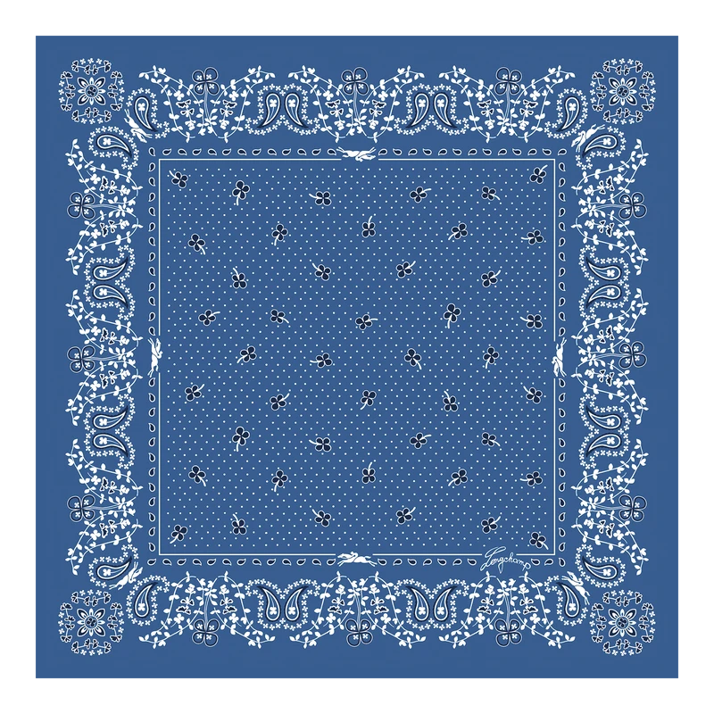 Silk scarf 50x50 French Bandana