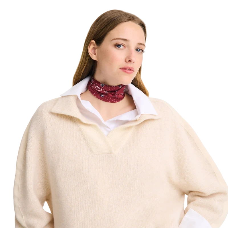 Silk scarf 50x50 French Bandana