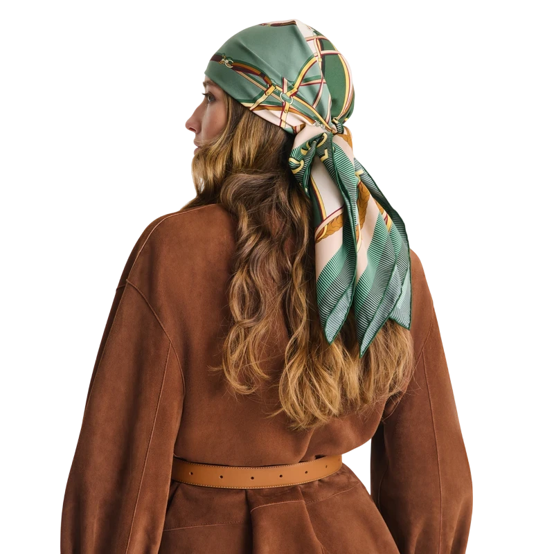 Silk scarf 90x90 A toute Allure