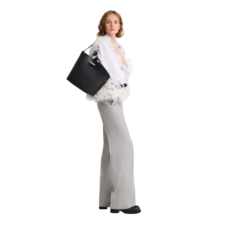 Hobo bag M Le Roseau