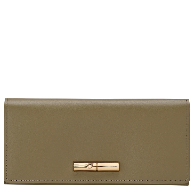 Long continental wallet Le Roseau Sleek