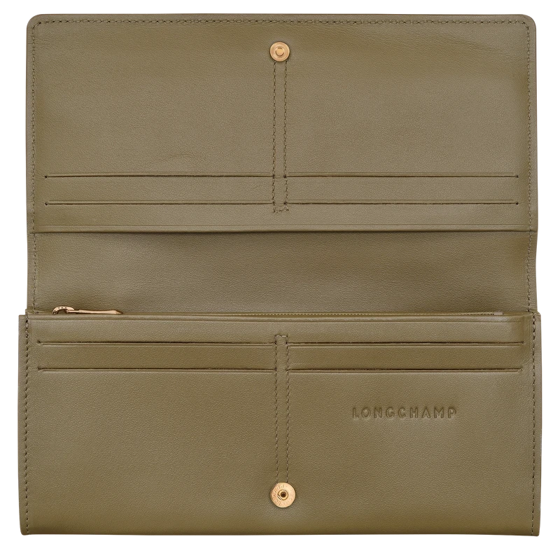 Long continental wallet Le Roseau Sleek