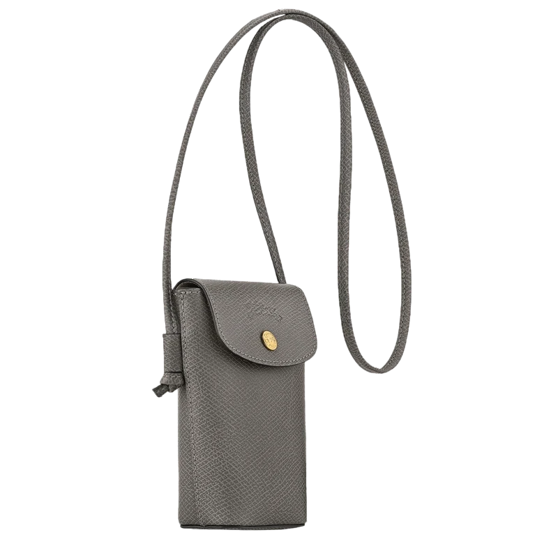 Phone case with leather lace Épure