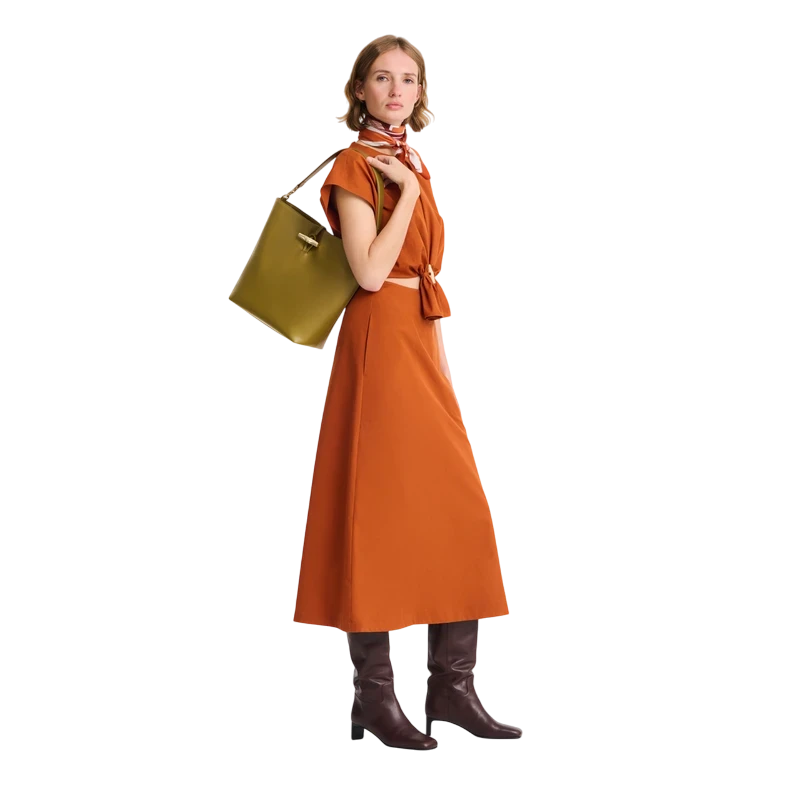 Hobo bag M Le Roseau