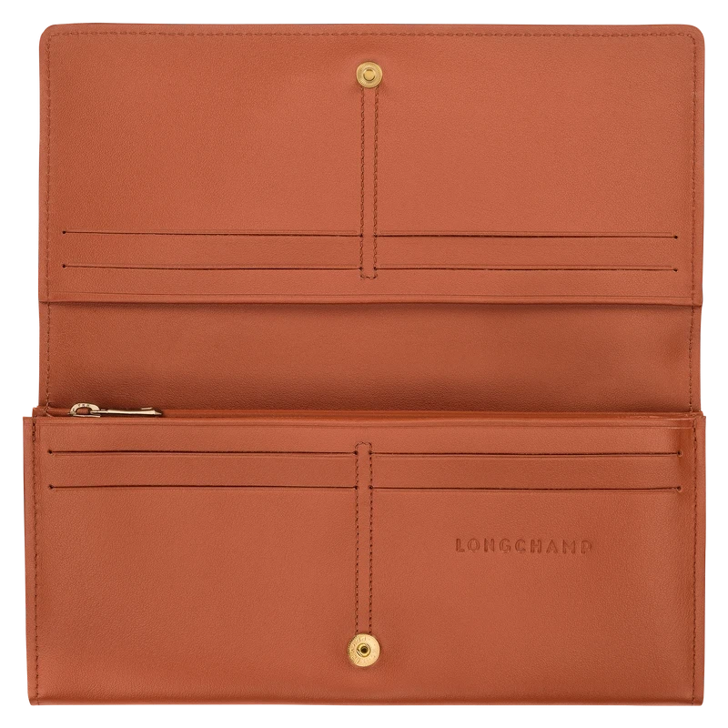 Long continental wallet Le Roseau Sleek