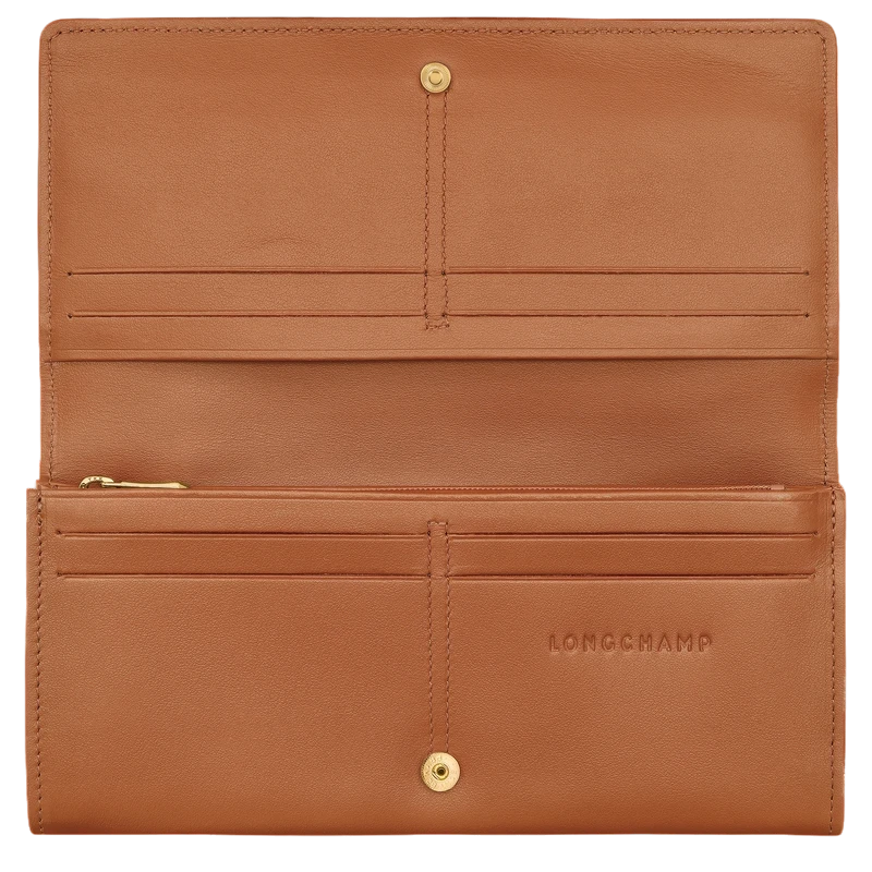 Long continental wallet Le Roseau Sleek