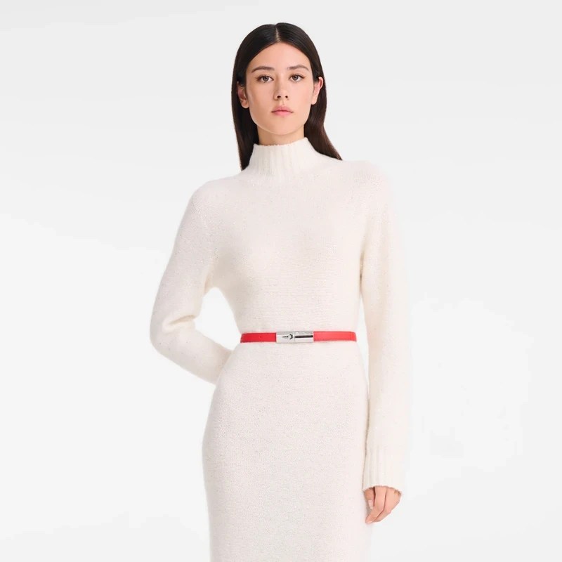 Ladies' belt 95X2 Le Roseau