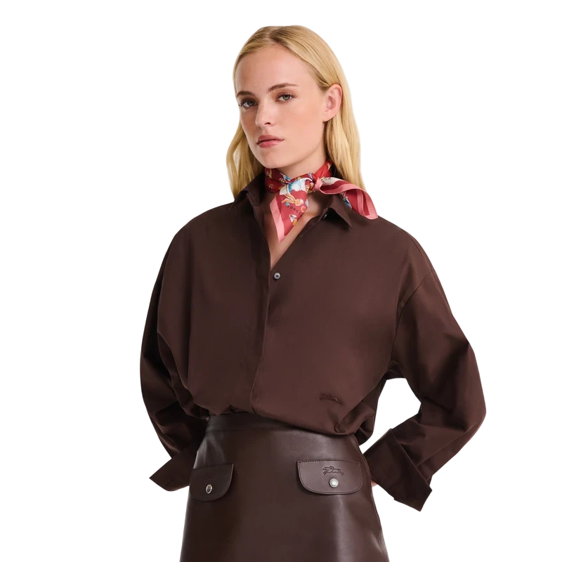 Silk scarf 50x50 Equestrian Tower