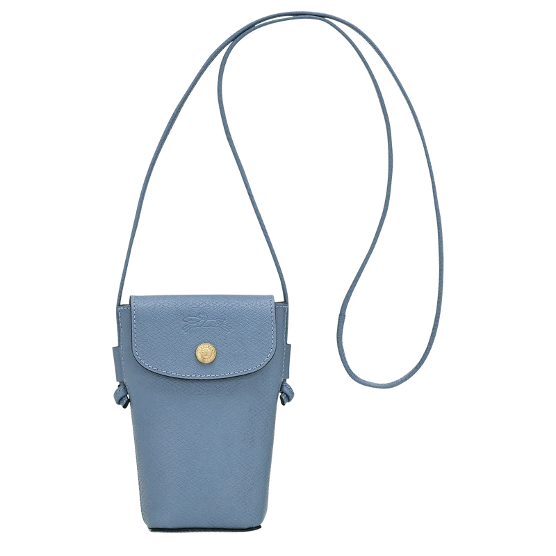 Phone case with leather lace Épure