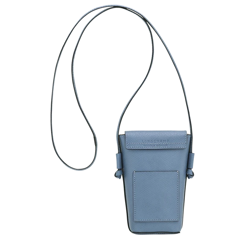 Phone case with leather lace Épure