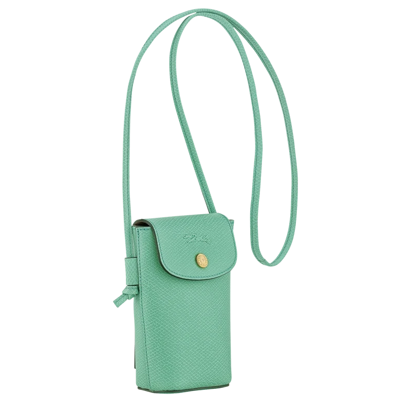 Phone case with leather lace Épure