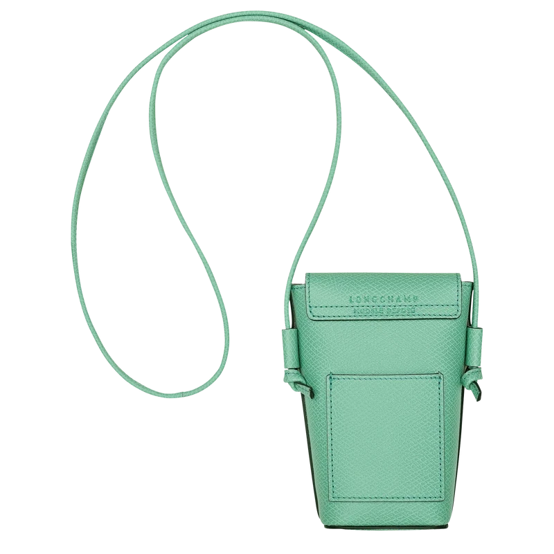 Phone case with leather lace Épure