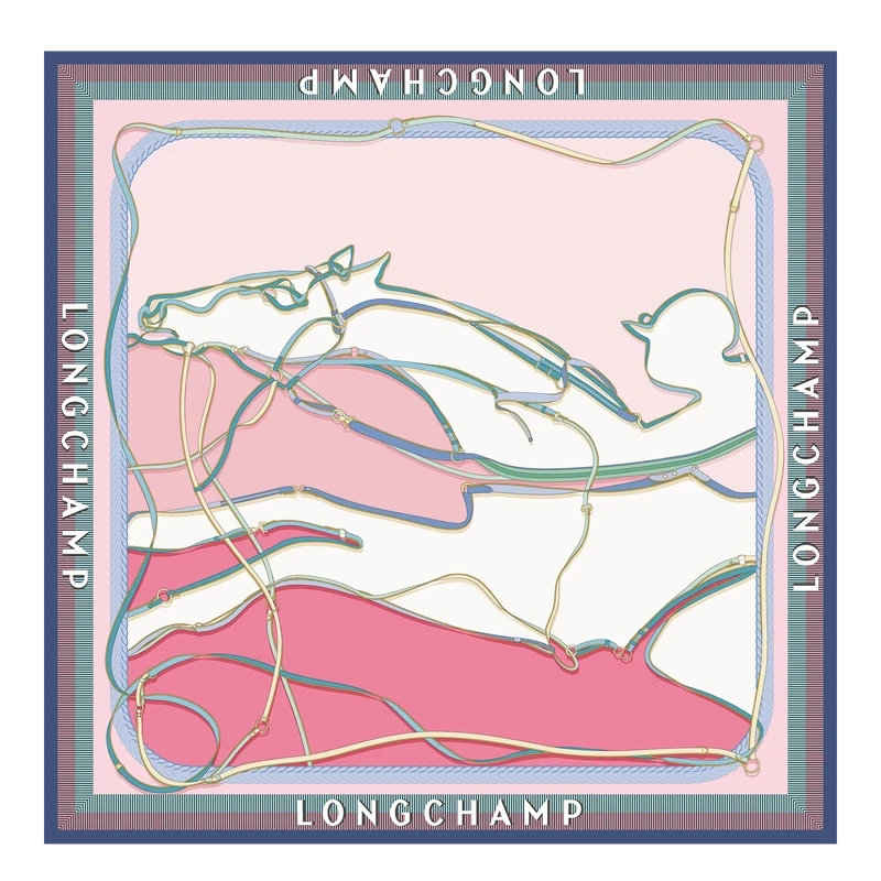 Silk scarf 90x90 A toute Allure